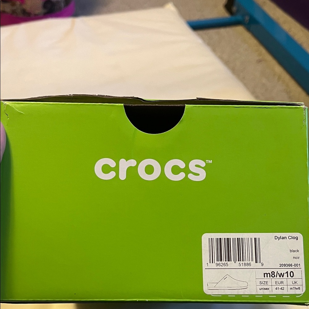 CROCS Dylan Clog in Black